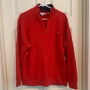 Lacoste 3/4 Zip Pullover Men’s Size 3X